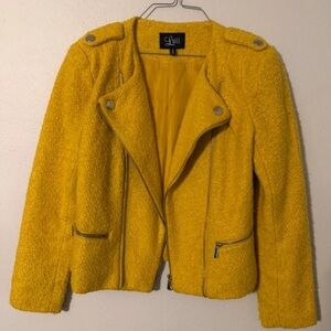 Luii Bright Yellow Teddy Jacket